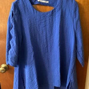 Lulu-B Royal Blue Women's Blouse